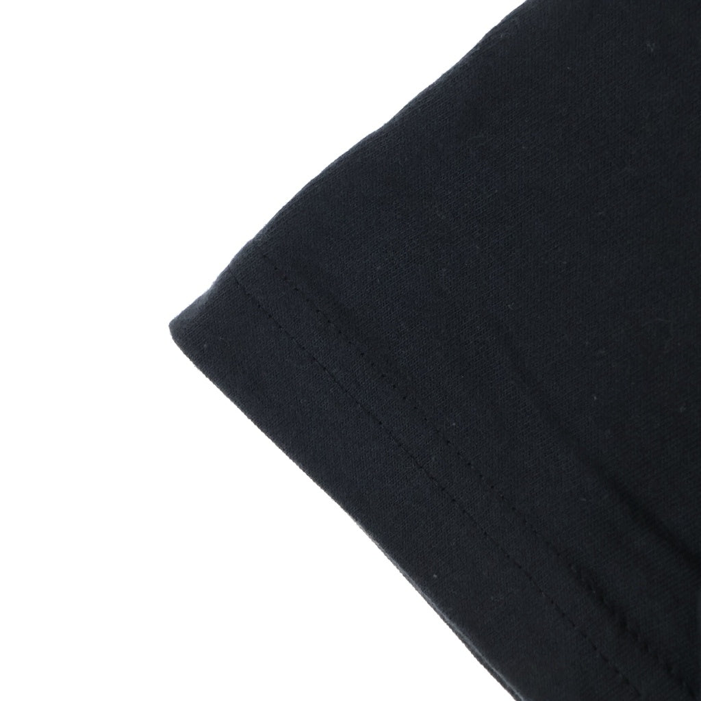 SUPREME(シュプリーム) 25AW Split Tee クルーネック スプリット ロゴプリント半袖Tシャツ カットソー ブラック