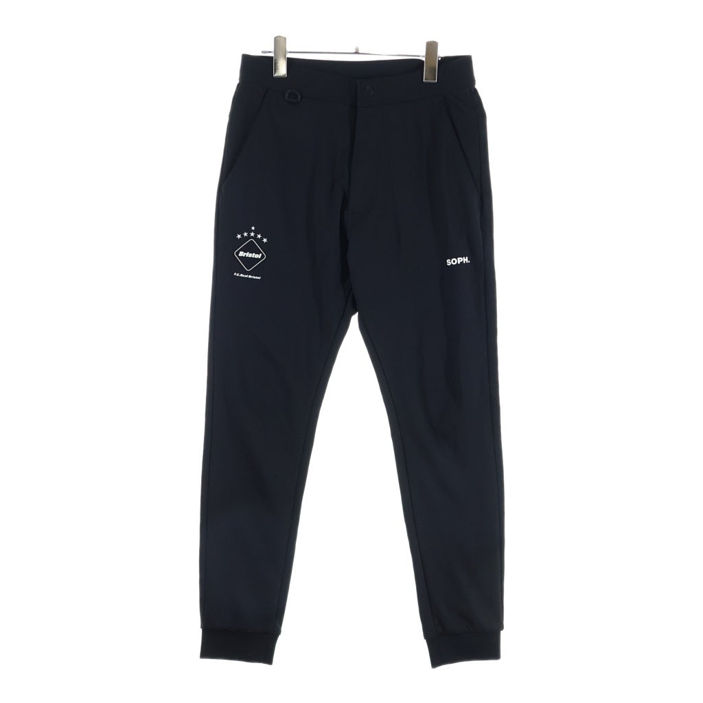 F.C.R.B./F.C.Real Bristol/FCRB(エフシーアールビー/エフシーレアルブリストル) PDK RIBBED PANTS PDKリブドパンツ ボトムス ブラック