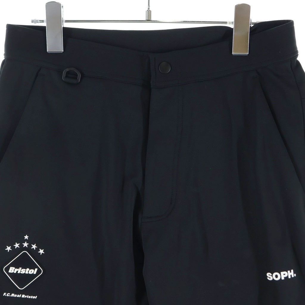 F.C.R.B./F.C.Real Bristol/FCRB(エフシーアールビー/エフシーレアルブリストル) PDK RIBBED PANTS PDKリブドパンツ ボトムス ブラック