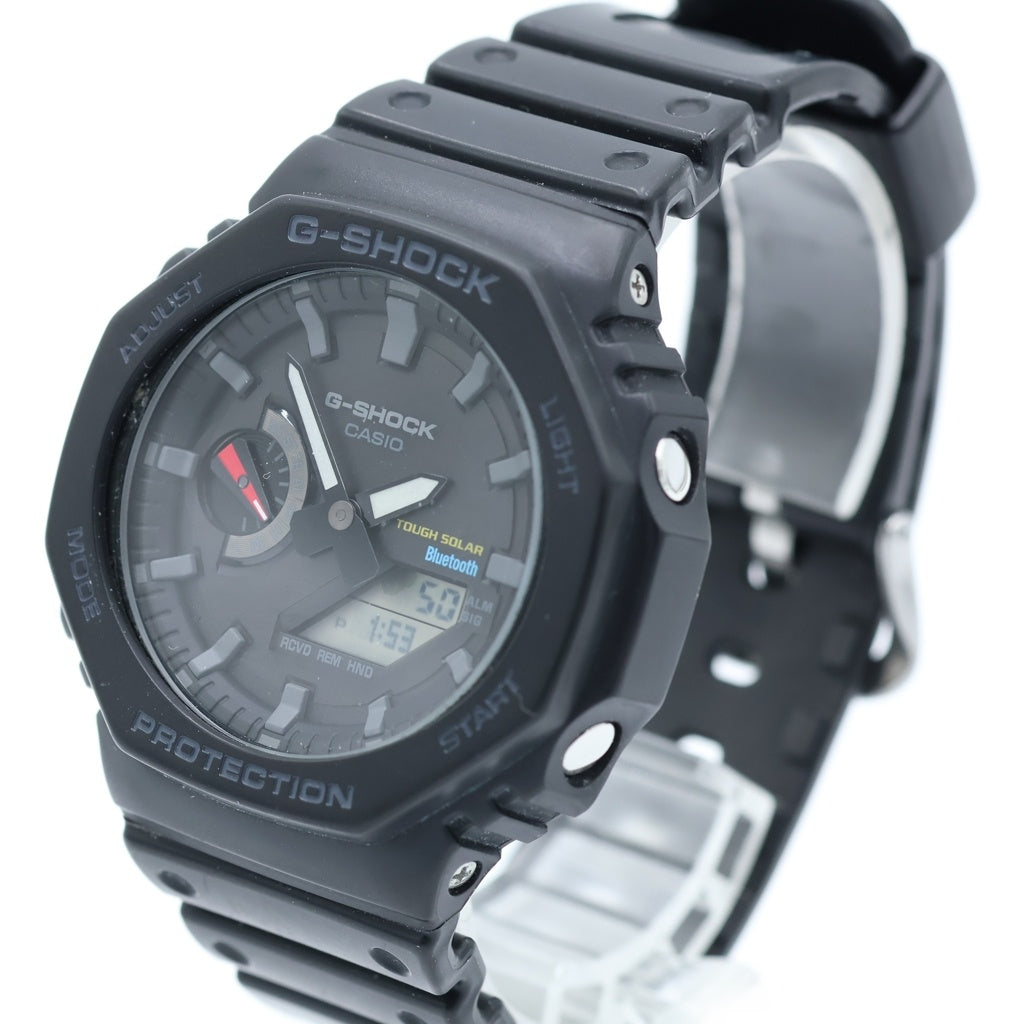 CASIO G-SHOCK(カシオ ジーショック) GA-B2100 ラバーバンド デジアナ時計 ウォッチ ブラック