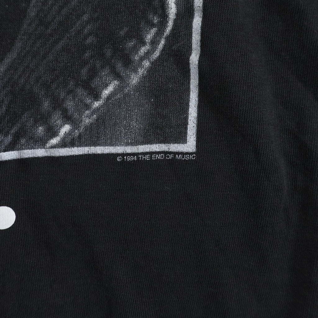 VINTAGE(ヴィンテージ) 90S NIRVANA KURT COBAIN MEMORIAL L/S TEE ヴィンテージ ニルバーナ カートコバーン メモリアル クルーネック カットソー 長袖Tシャツ ブラック