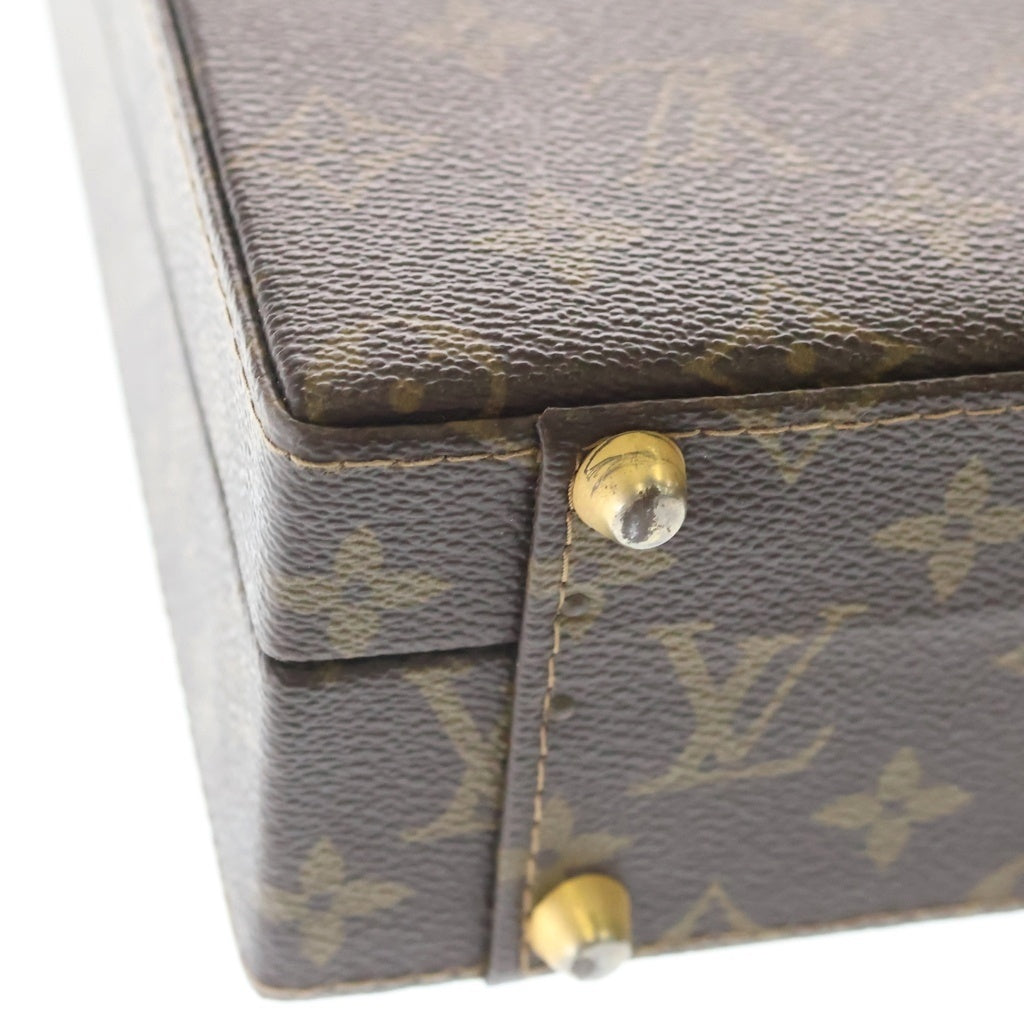 LOUIS VUITTON(ルイヴィトン) モノグラム クラッシャー ハードケース アタッシュケース ブラウン M53124 レディース