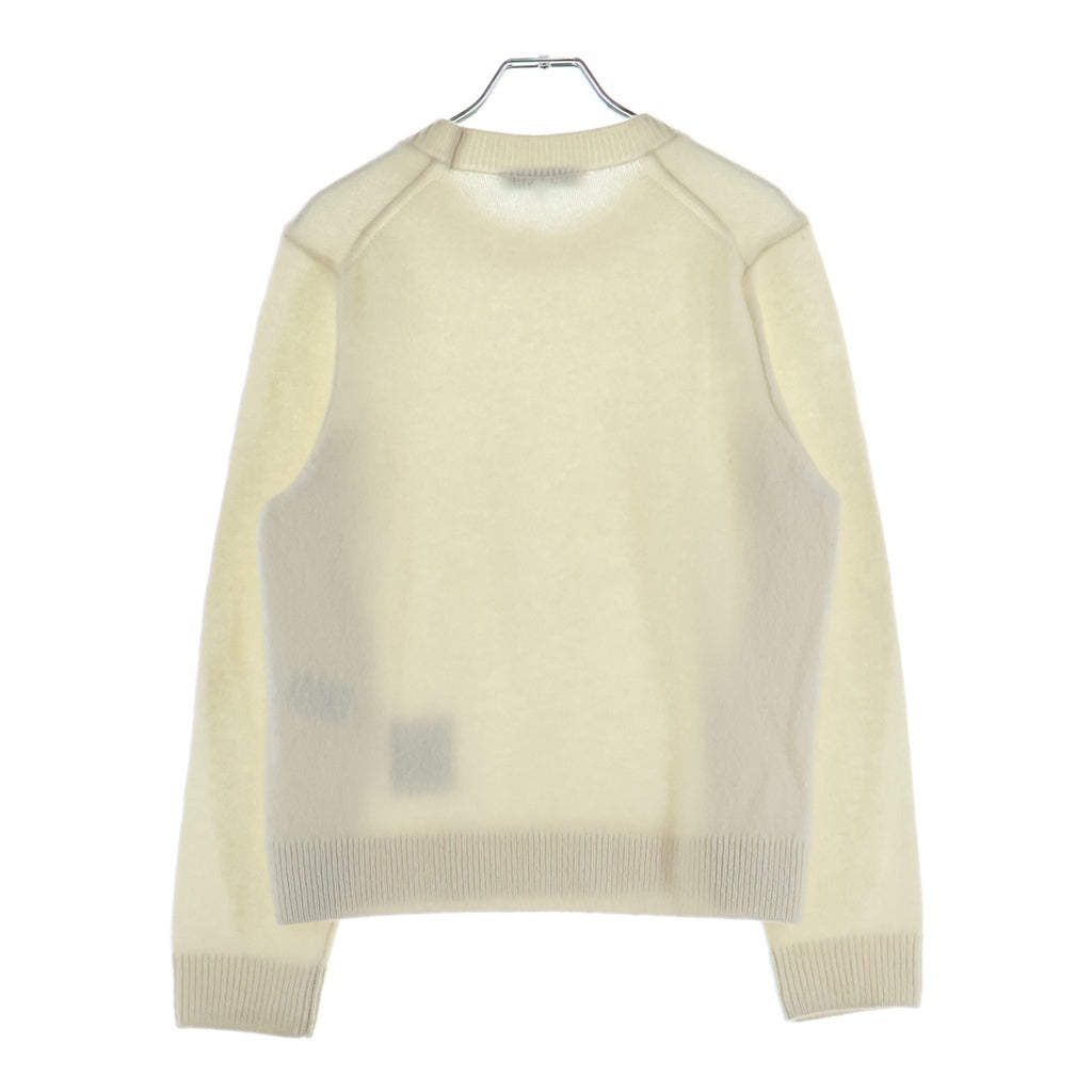 MAISON KITSUNE(メゾンキツネ) LUNAR NEW YEAR Knit Sweater メゾンキツネ 旧正月 ラムズウール ニットセーター レディース ホワイト QW080CLKT1006