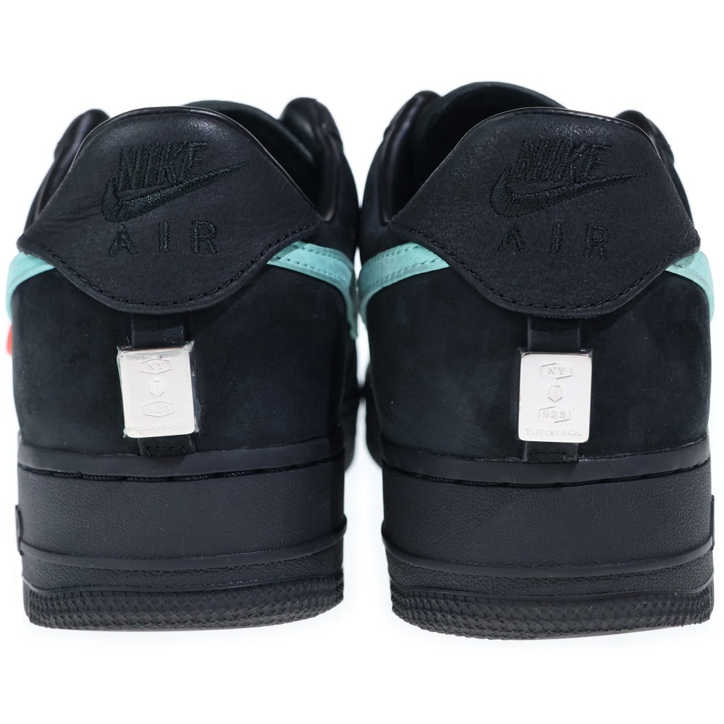 NIKE(ナイキ) ×TIFFANY&CO AIR FORCE 1 LOW 1837 ティファニー エアフォース1 ローカットスニーカー ブラック/ティファニーブルー US9/27cm DZ1382-001