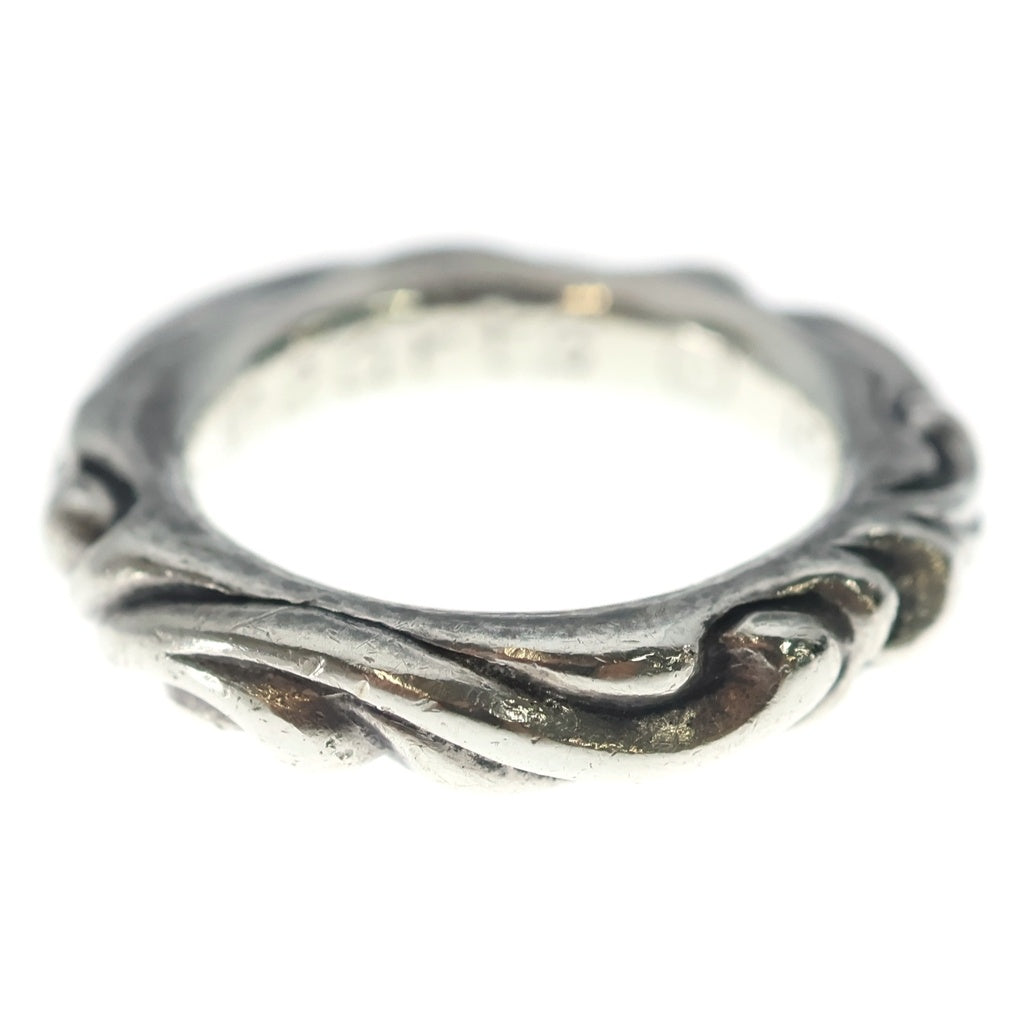 CHROME HEARTS(クロムハーツ) SCRL BAND スクロールバンド リング シルバー BCA351