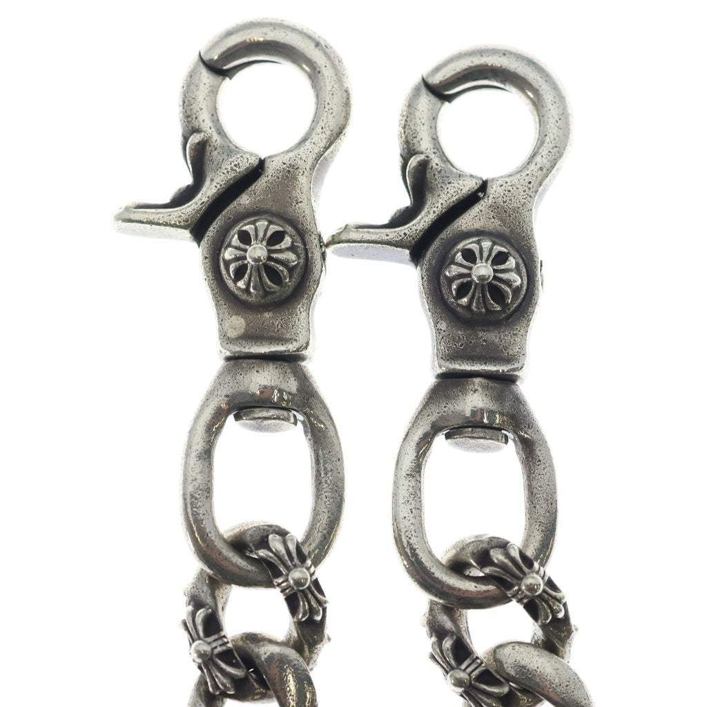 CHROME HEARTS(クロムハーツ) FANCY SHORT-2/2クリップショートファンシー ウォレットチェーン シルバー