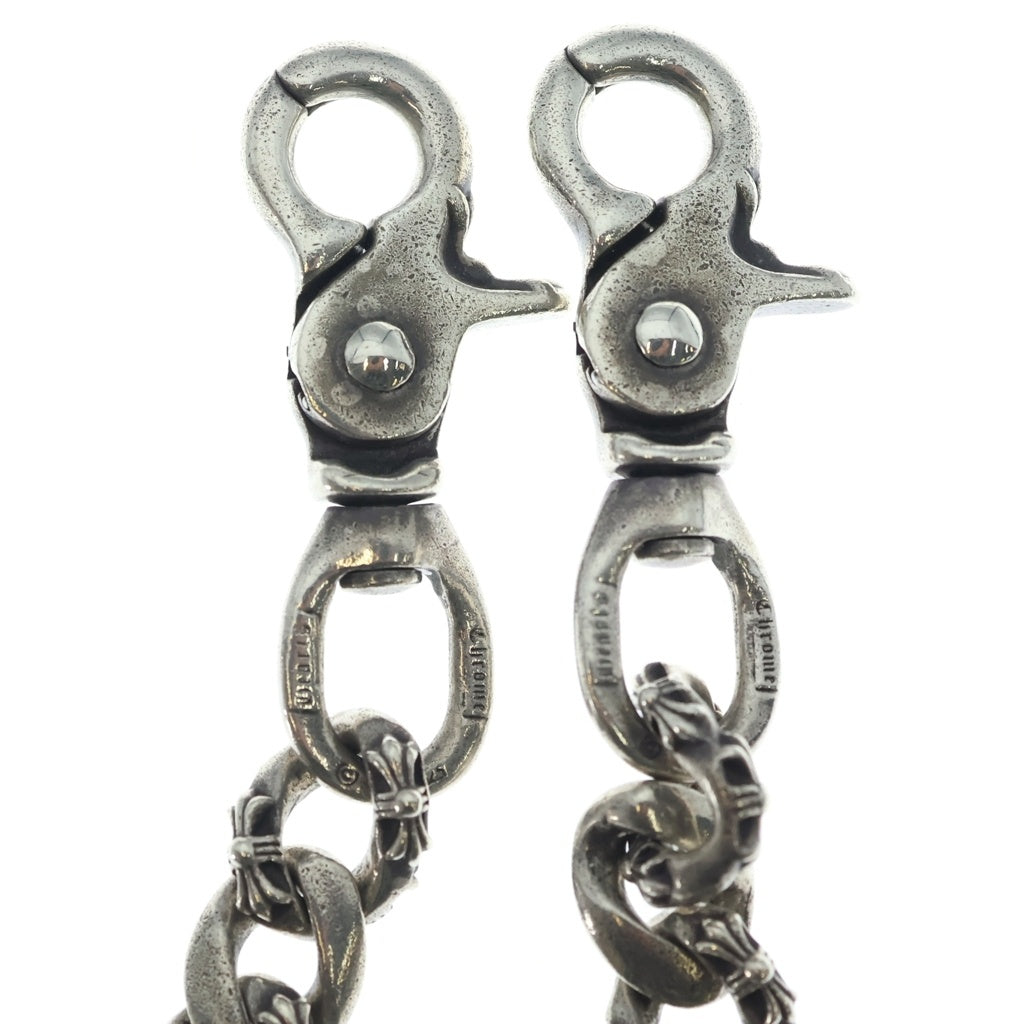 CHROME HEARTS(クロムハーツ) FANCY SHORT-2/2クリップショートファンシー ウォレットチェーン シルバー
