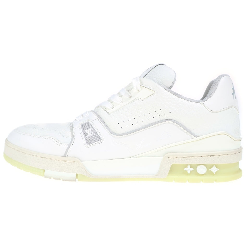 LOUIS VUITTON(ルイヴィトン) LVトレイナー ライン レースアップ ローカットスニーカー ホワイト 9 1/2 1A8WAY/FD0261