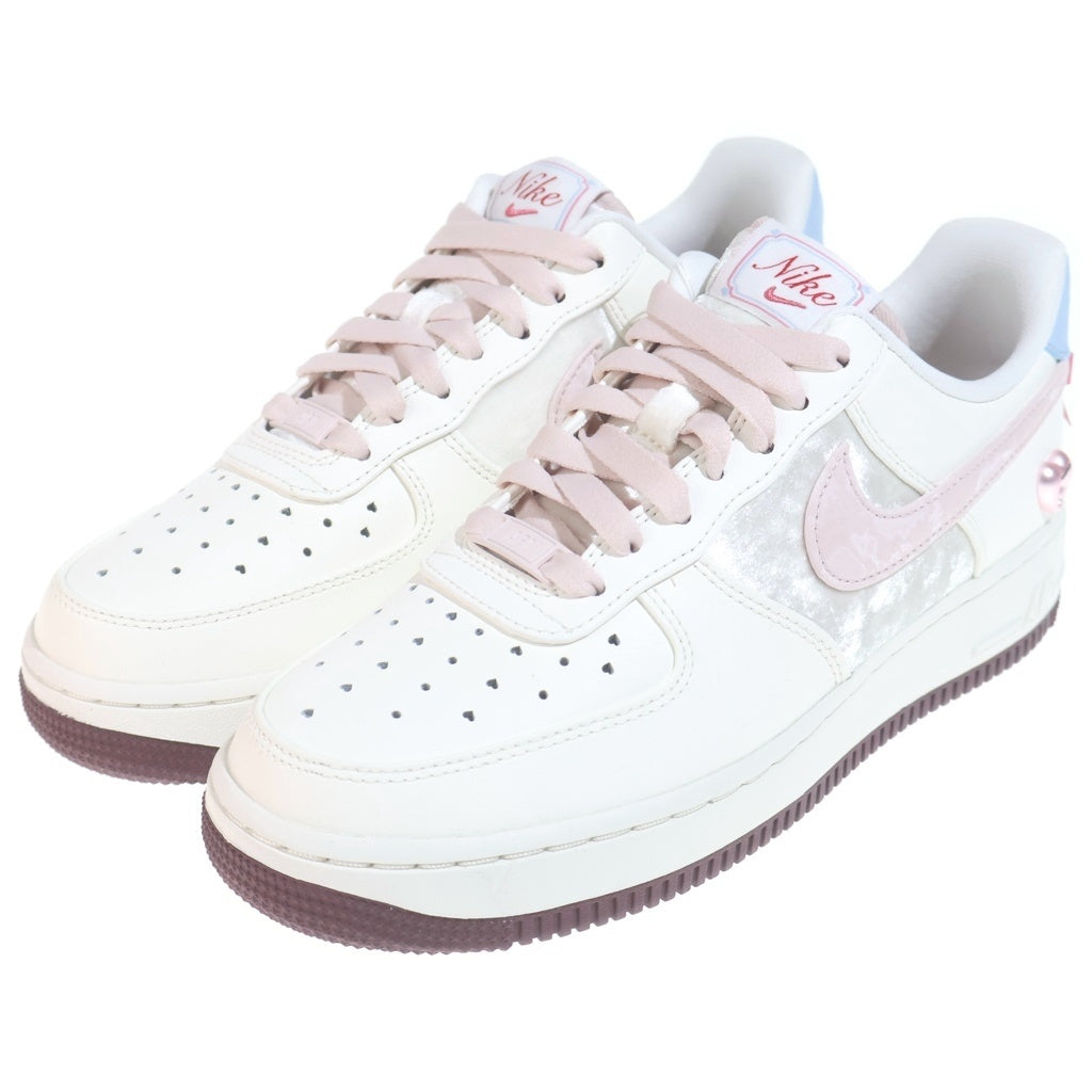 NIKE(ナイキ) Air Force 1 Low Valentine's Day Women エアフォース1 ヴァレンタインズデイ ローカットスニーカー ホワイト US7.5/24.5cm IQ4937-161 レディース