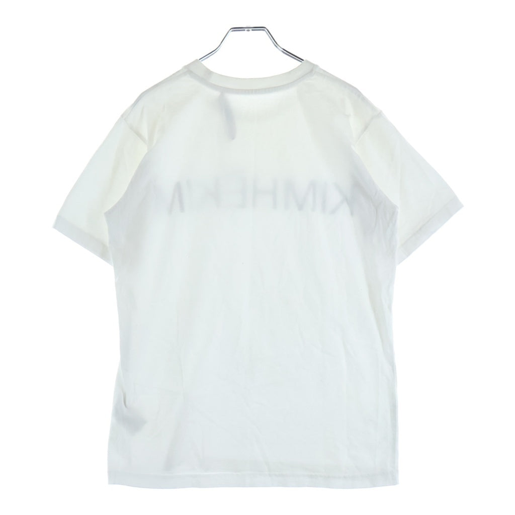 NO BRAND(ノーブランド) KIMHEKIM S/S T Shirt キムヘム プリント半袖Tシャツ カットソー ホワイト レディース