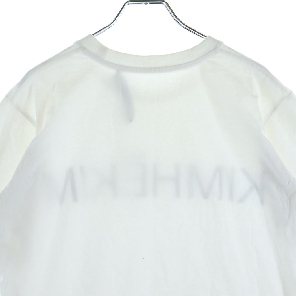 NO BRAND(ノーブランド) KIMHEKIM S/S T Shirt キムヘム プリント半袖Tシャツ カットソー ホワイト レディース