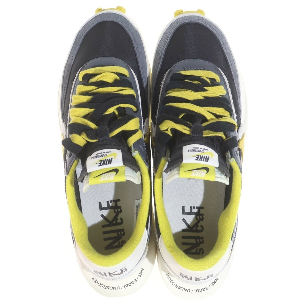 NIKE(ナイキ) ×Sacai×UNDERCOVER LD Waffle DJ4877-001 サカイ アンダーカバー ワッフル ローカットスニーカー ブラック/イエロー US10.5/28.5cm