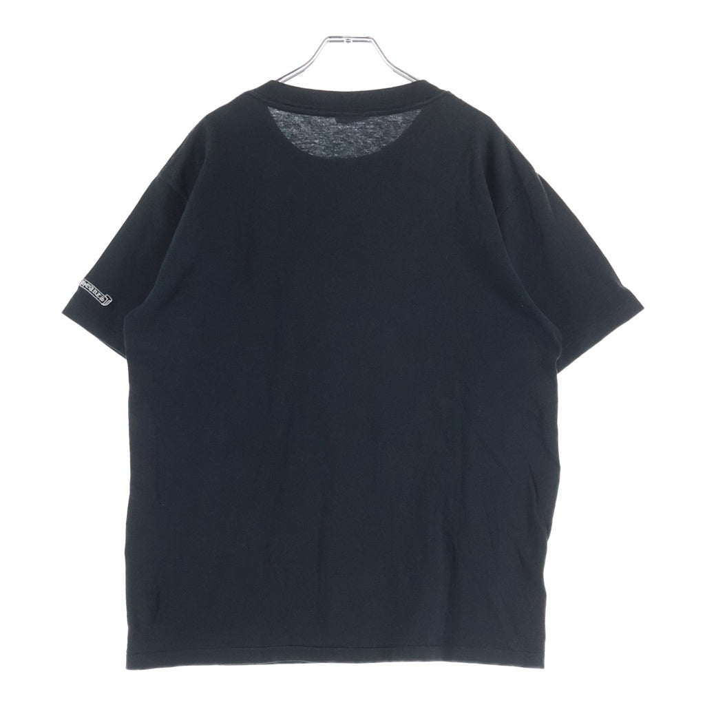 CHROME HEARTS(クロムハーツ) OLD ホースシュー刺繍 半袖Tシャツ カットソー ブラック
