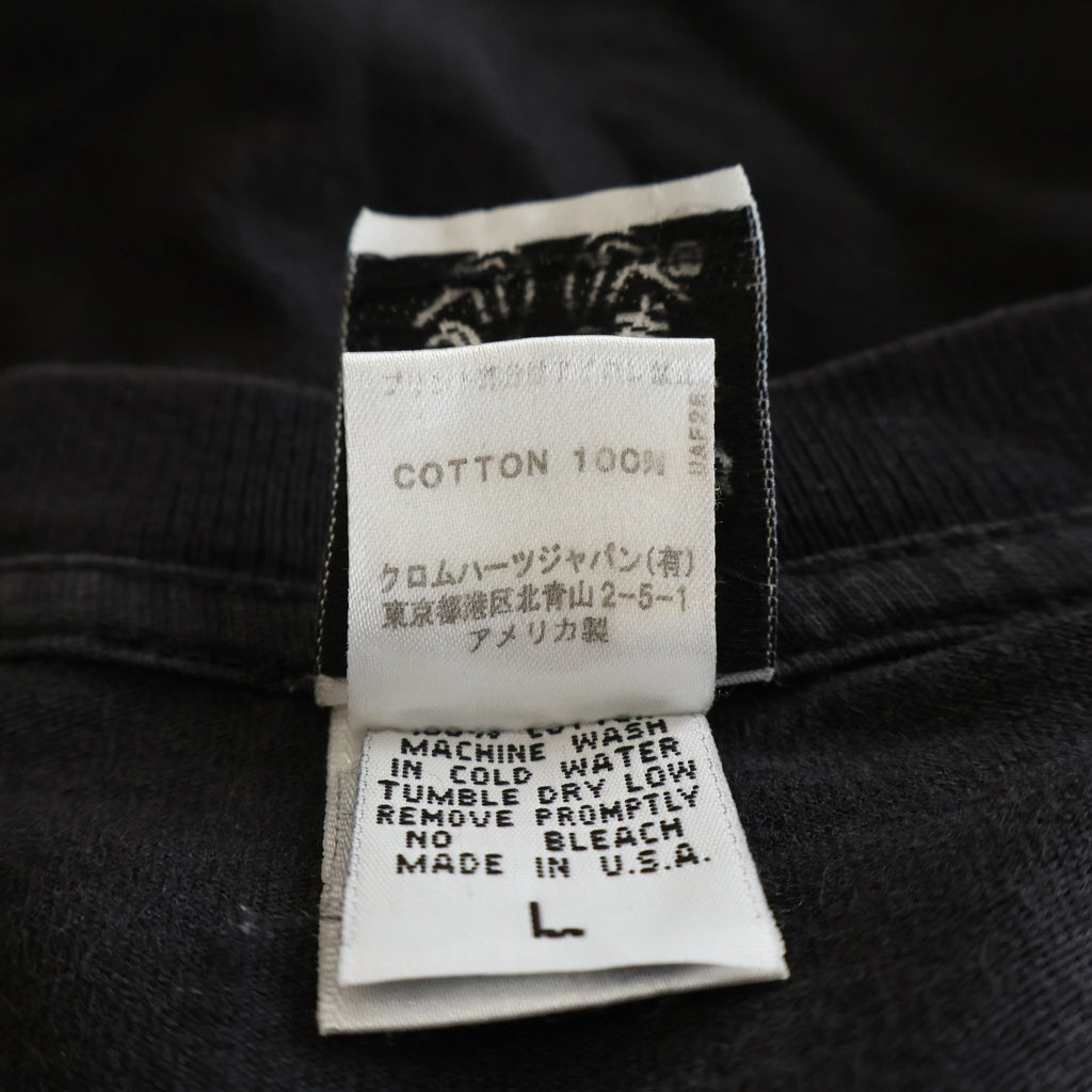 CHROME HEARTS(クロムハーツ) OLD × A BATHING APE Baby Milo Horseshoe Tee オールド アベイシングエイプ ベビーマイロ ホースシュー 半袖Tシャツ カットソー ブラック