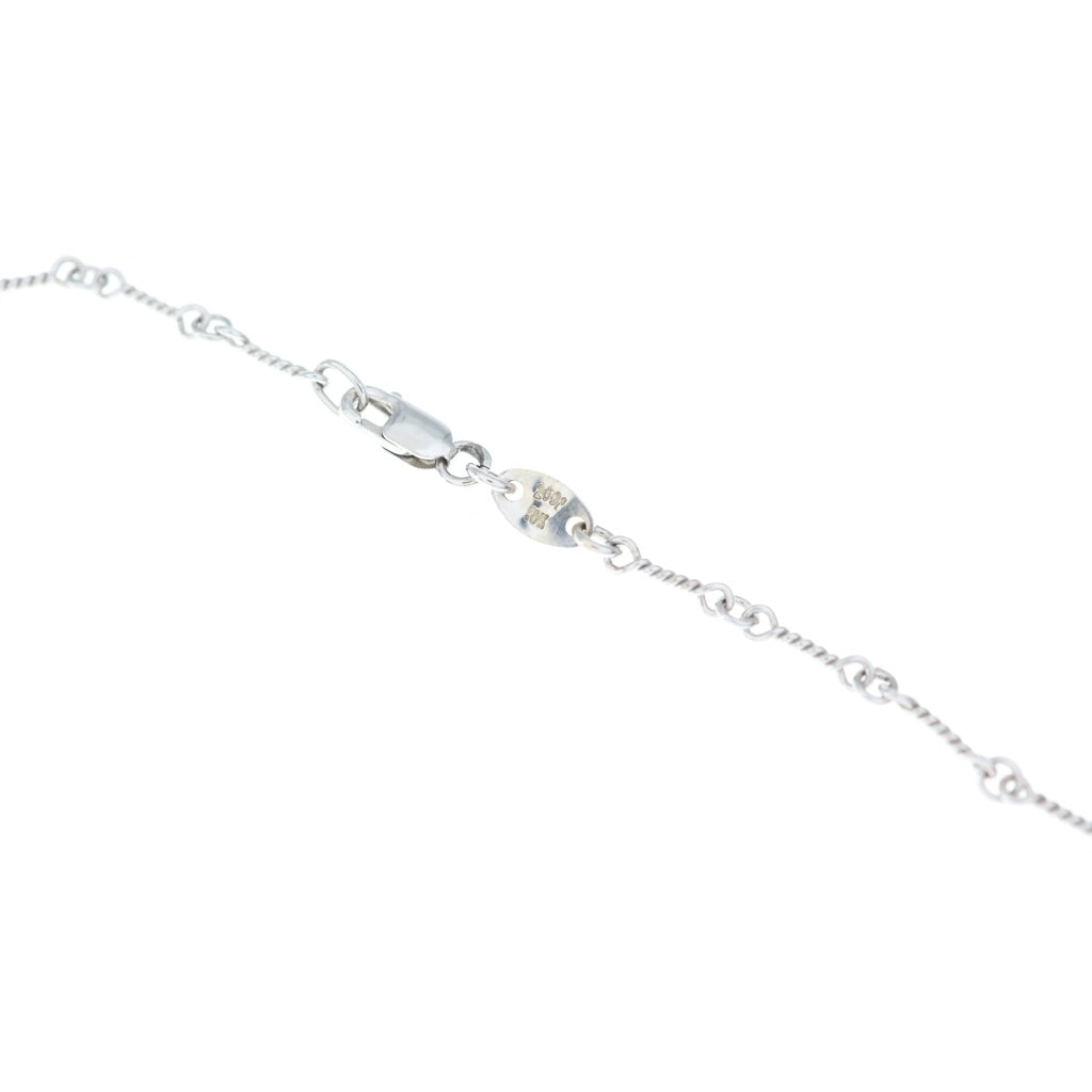 CHROME HEARTS(クロムハーツ) 18KWG NECKCHAIN T16 オールド ツイストチェーンネックレス 16inch ホワイトゴールド BCA001