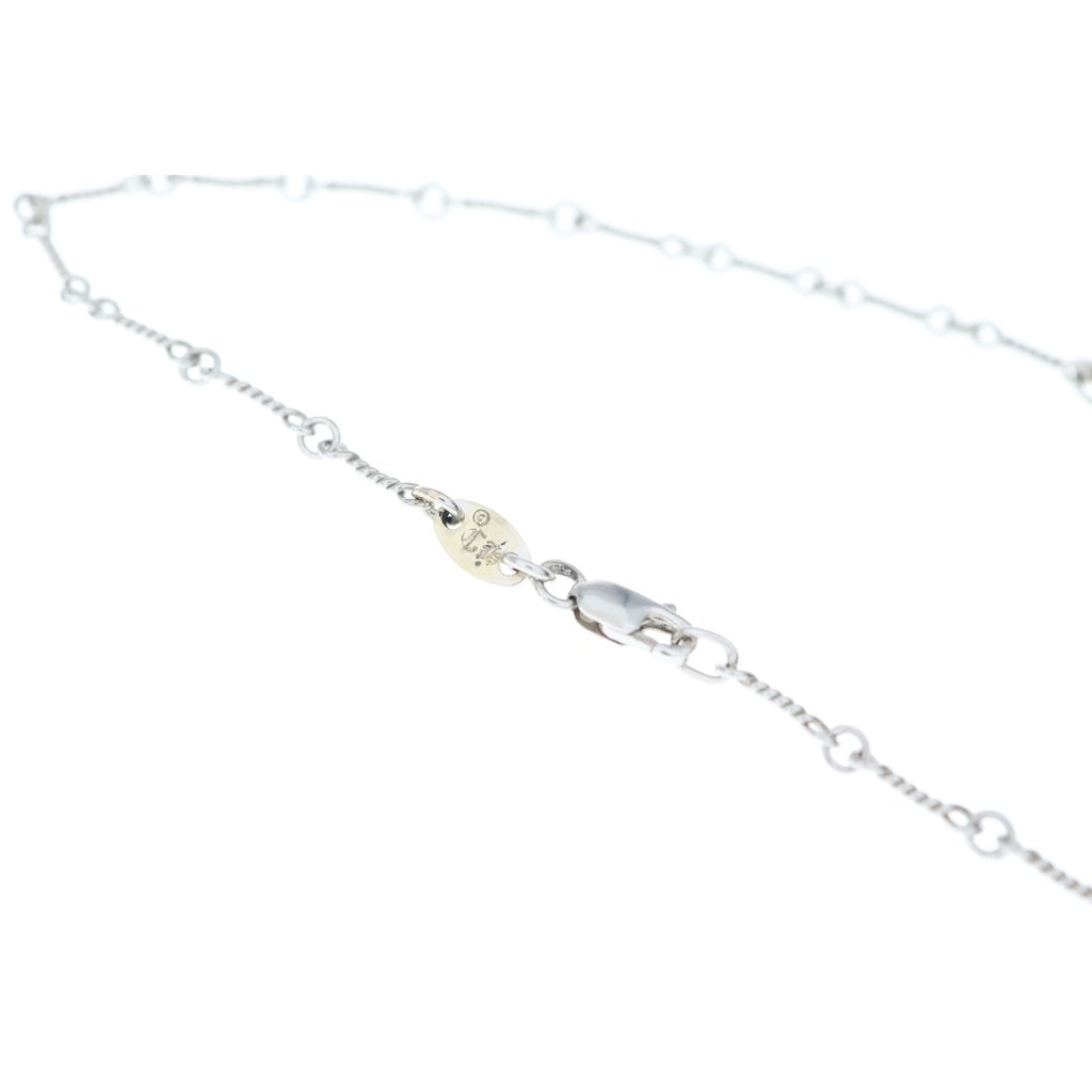 CHROME HEARTS(クロムハーツ) 18KWG NECKCHAIN T16 オールド ツイストチェーンネックレス 16inch ホワイトゴールド BCA001