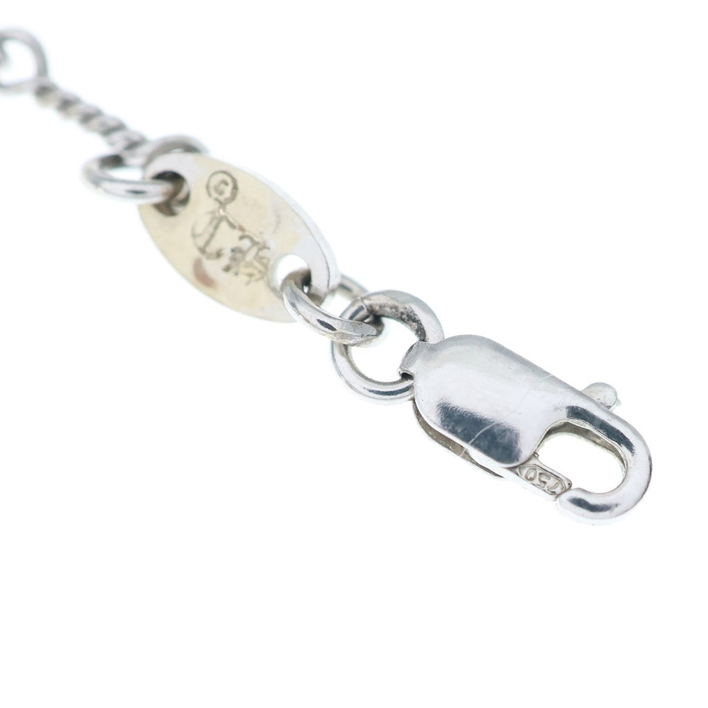 CHROME HEARTS(クロムハーツ) 18KWG NECKCHAIN T16 オールド ツイストチェーンネックレス 16inch ホワイトゴールド BCA001