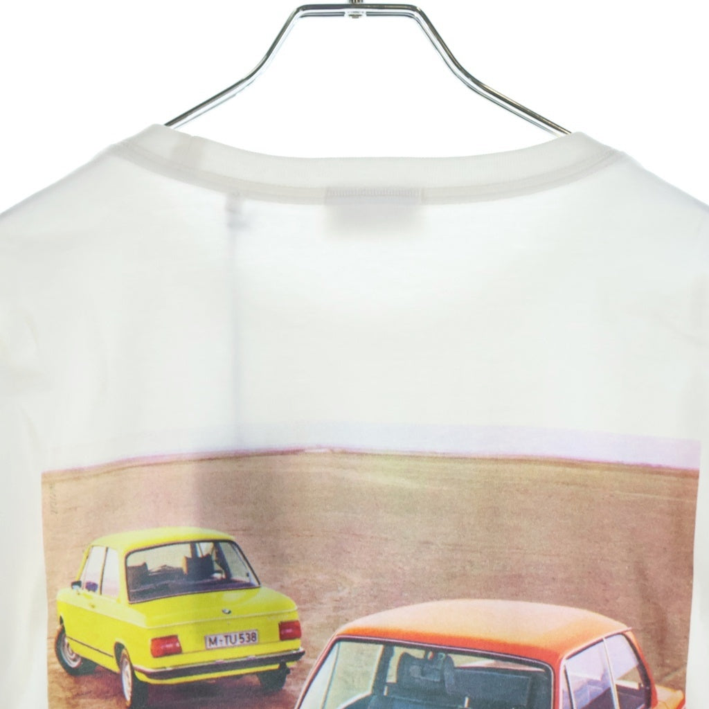KITH(キス) ×BMW ロゴデザイン クルーネック カットソー 長袖Tシャツ ホワイト 22-070-060-0014-4-0