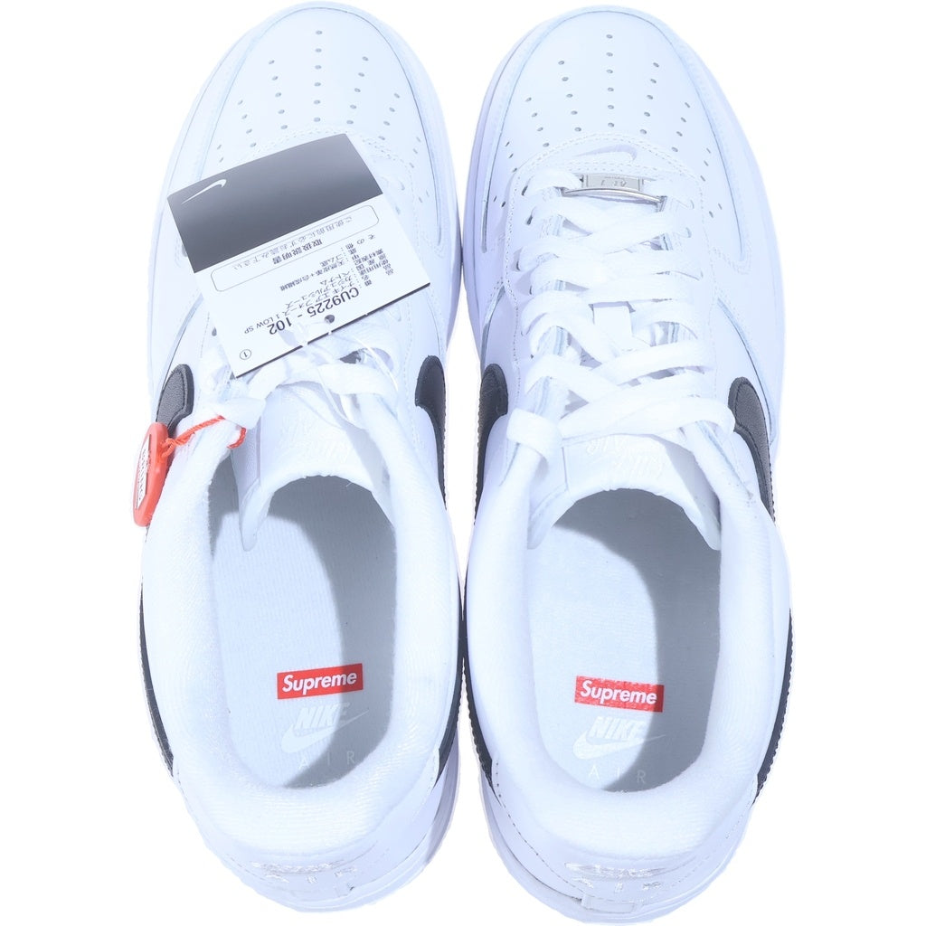 NIKE(ナイキ) ×SUPREME AIR FORCE 1 LOW エアフォース1 ローカットスニーカー US10/28.0cm ホワイト/ブラック CU9225-102