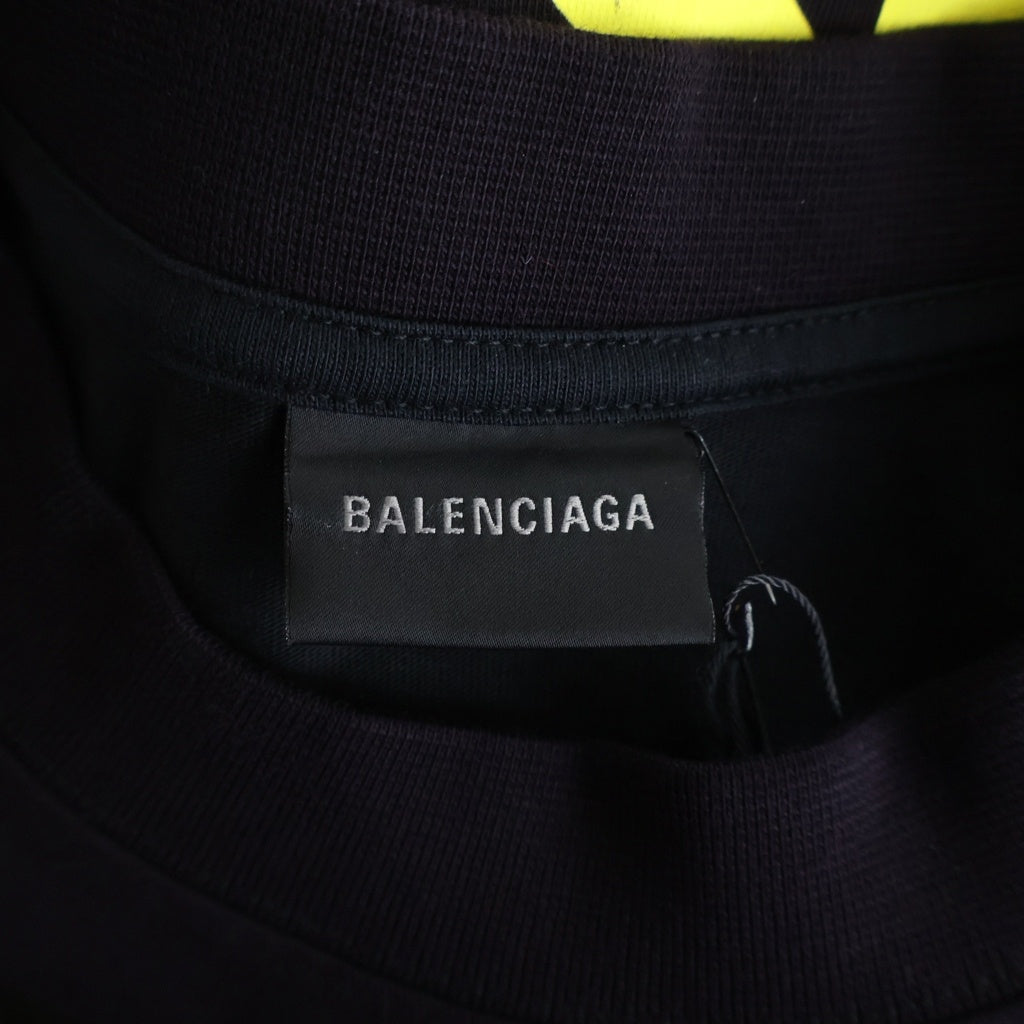 BALENCIAGA(バレンシアガ) TAPE TYPE テープタイプ ロゴデザイン ワンピース ブラック レディース 790651 TP038