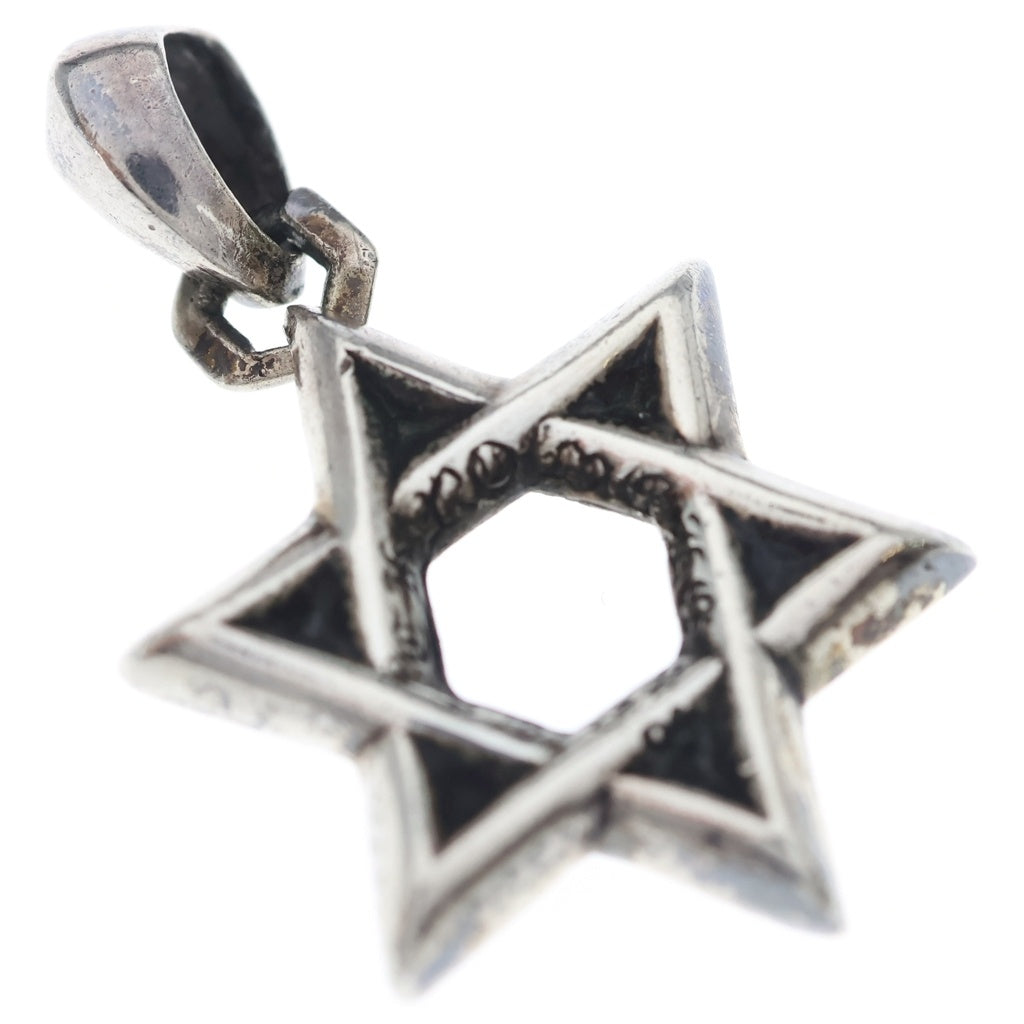 CHROME HEARTS(クロムハーツ) STAR OF DAVID PENDANT スターオブダビデ ペンダント ネックレストップ シルバー レディース