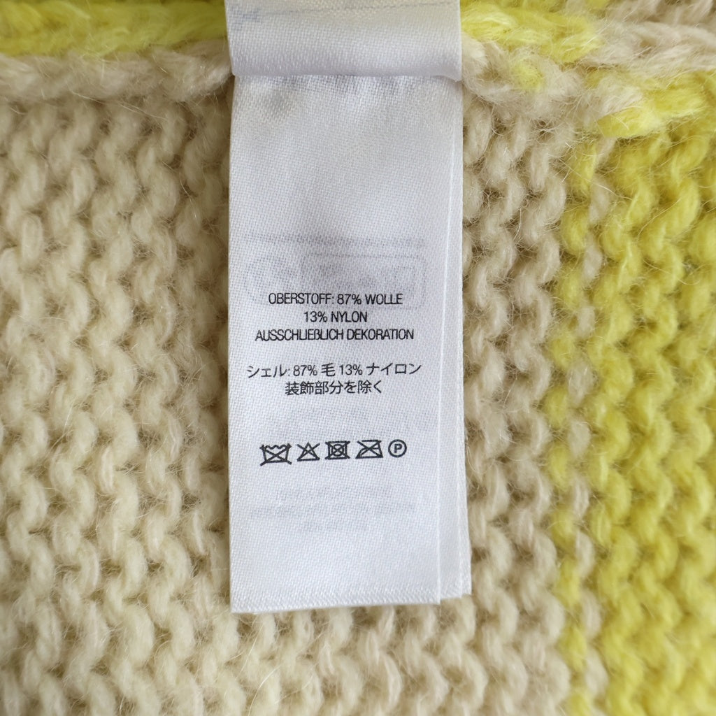 SUPREME(シュプリーム) 26SS Checkerboard Cardigan チェックボーダーカーディガン イエロー