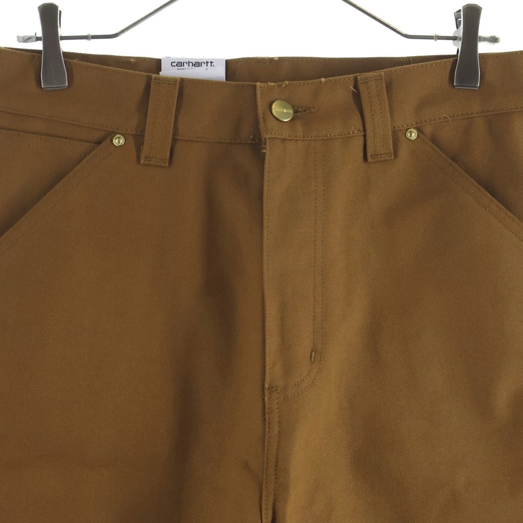 CARHARTT(カーハート) Aussie Single Knee Shorts オージーシングルニーショーツ ハーフパンツ ブラウン I036308-26SP