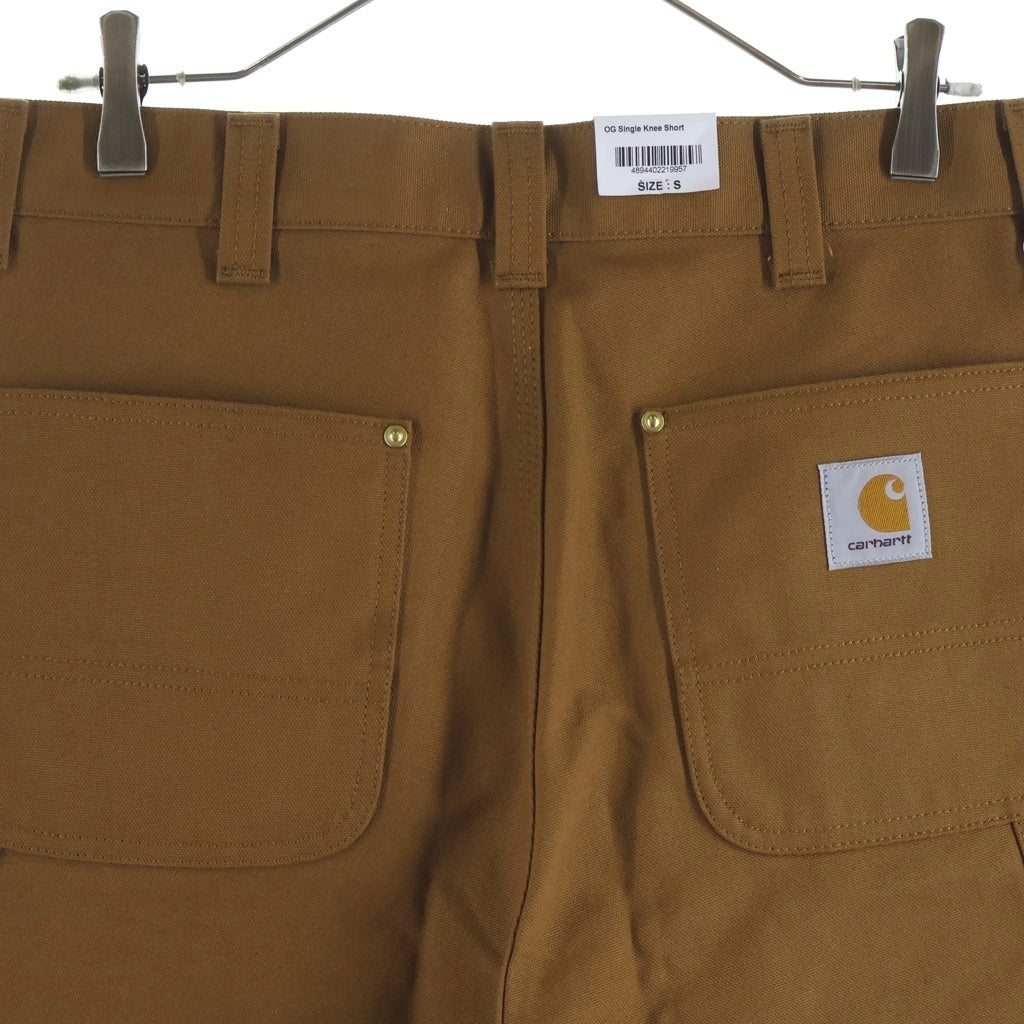 CARHARTT(カーハート) Aussie Single Knee Shorts オージーシングルニーショーツ ハーフパンツ ブラウン I036308-26SP