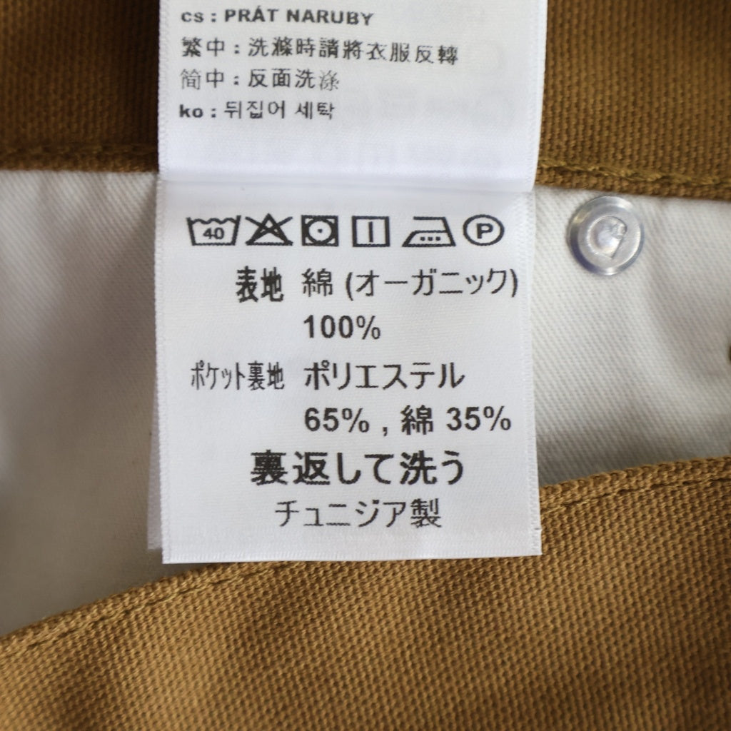 CARHARTT(カーハート) Aussie Single Knee Shorts オージーシングルニーショーツ ハーフパンツ ブラウン I036308-26SP