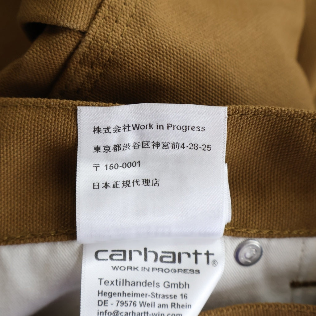 CARHARTT(カーハート) Aussie Single Knee Shorts オージーシングルニーショーツ ハーフパンツ ブラウン I036308-26SP