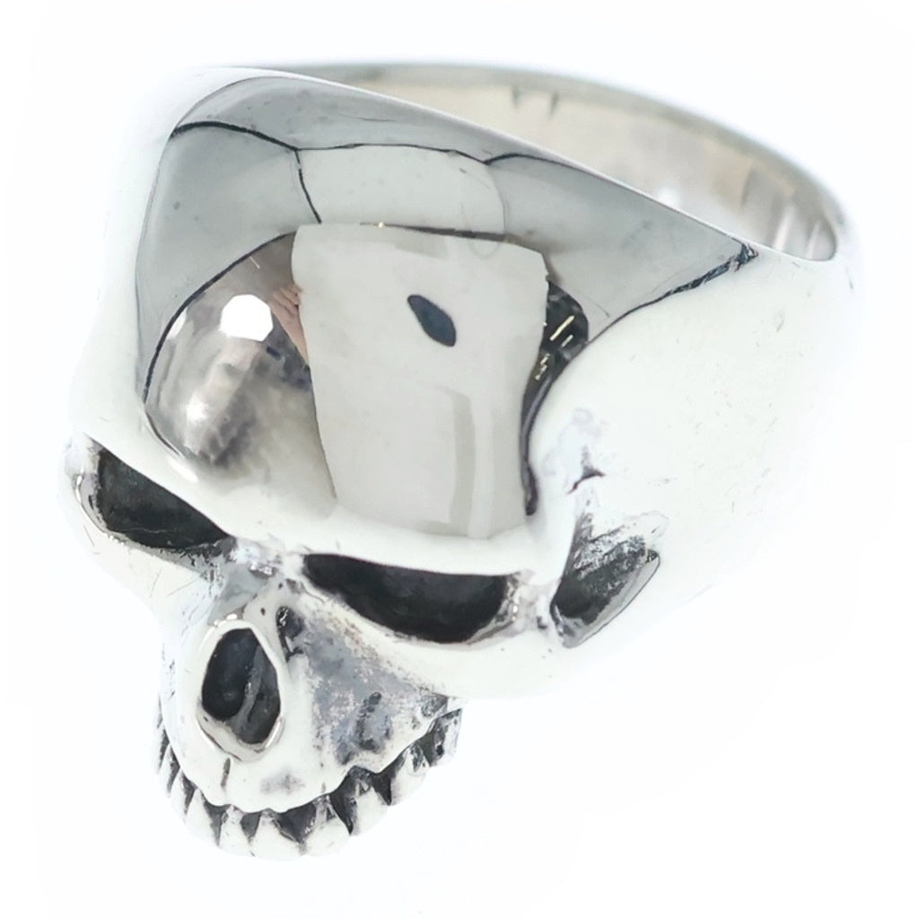 CRAZY PIG(クレイジーピッグ) EVIL SKULL RING MINI エビル スカルリング シルバー レディース