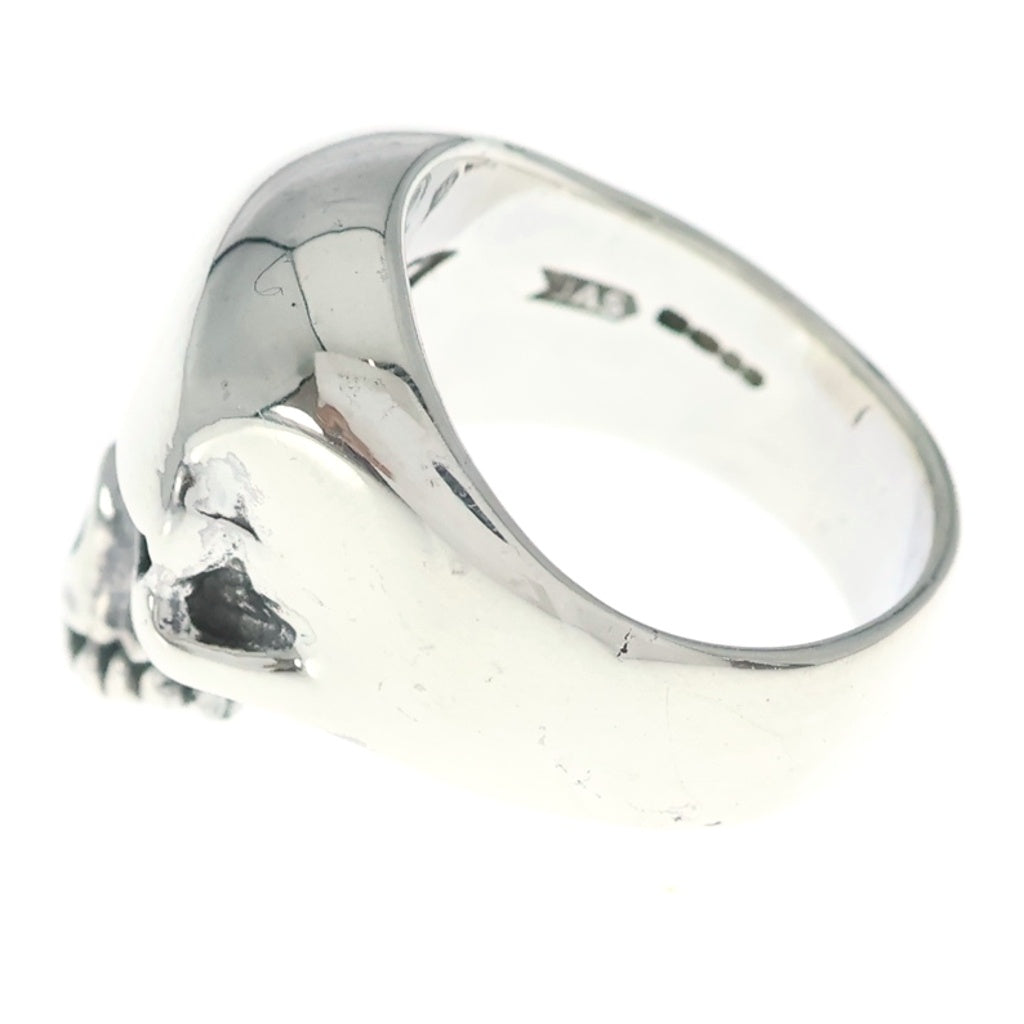 CRAZY PIG(クレイジーピッグ) EVIL SKULL RING MINI エビル スカルリング シルバー レディース