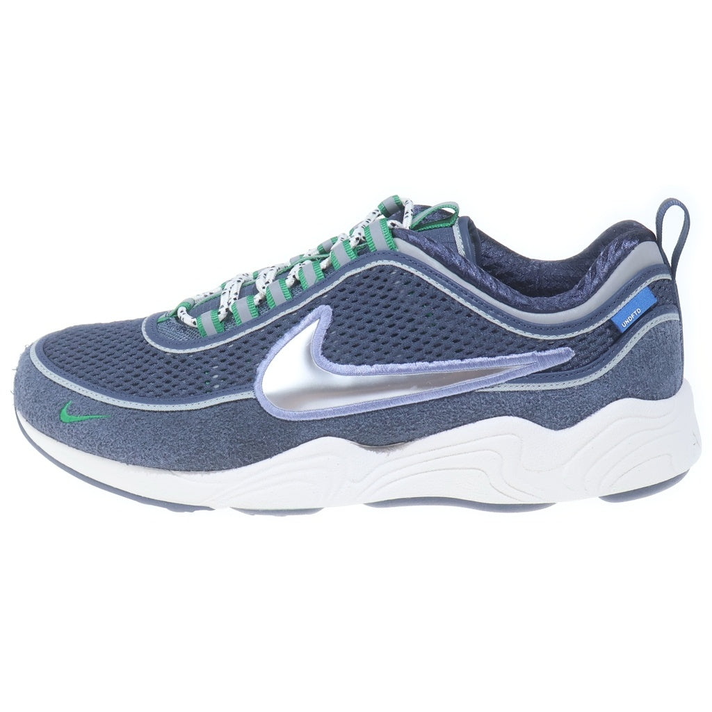 NIKE(ナイキ) ×UNDEFEATED Air Zoom Spiridon Thunder アンディーフィーテッド エアズームスピリドンサンダー ローカットスニーカー ブルー US10/28cm HV4847-400
