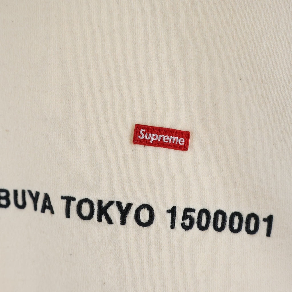 SUPREME(シュプリーム) 22AW Shop Small Box Crewneck New York スモールボックスロゴ クルーネックスウェットトレーナー ホワイト