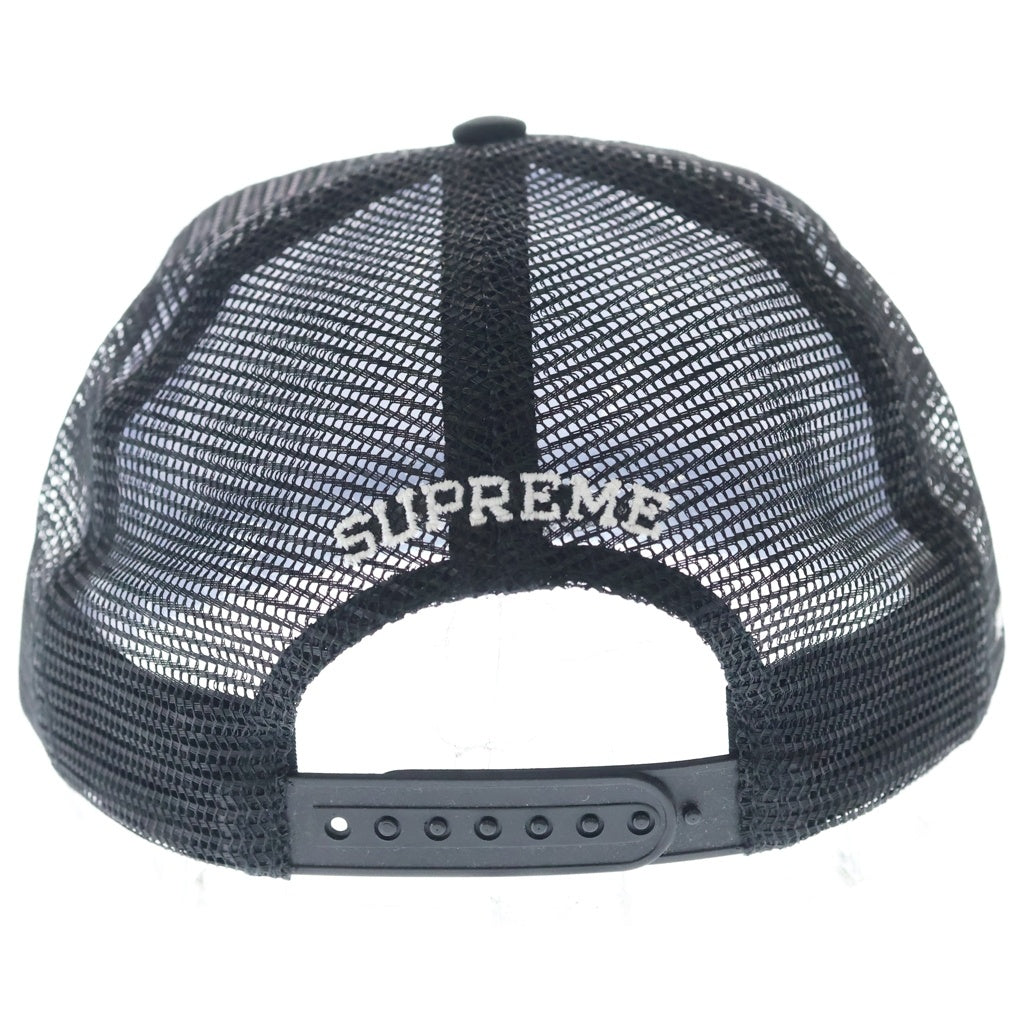 SUPREME(シュプリーム) 25AW ×Number (N)ine Mickey Mouse Mesh Back 5-Panelナンバーナイン ミッキーマウス メッシュ バック 5 パネル キャップ 帽子 ブラック