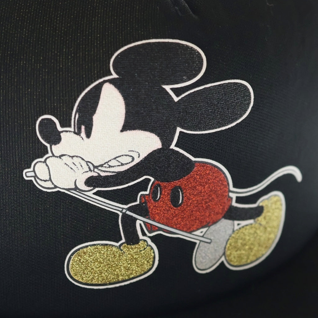 SUPREME(シュプリーム) 25AW ×Number (N)ine Mickey Mouse Mesh Back 5-Panelナンバーナイン ミッキーマウス メッシュ バック 5 パネル キャップ 帽子 ブラック