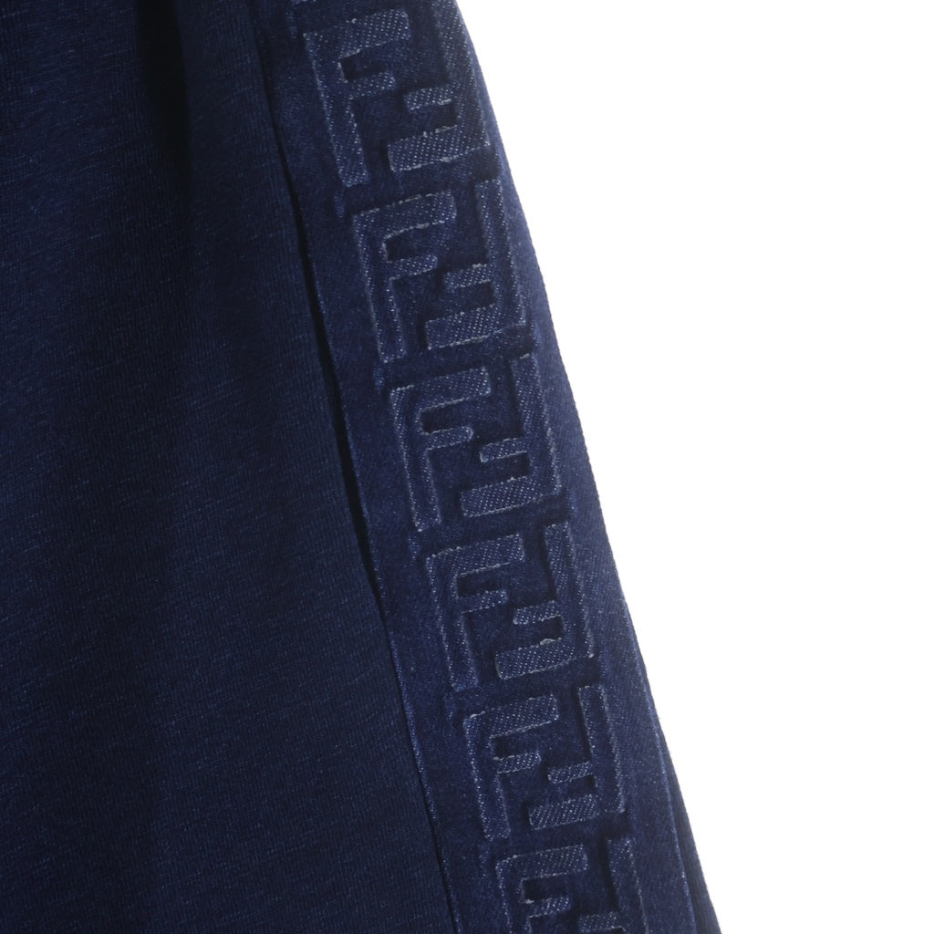 FENDI(フェンディ) ズッカ柄 スウェットショートハーフパンツ ネイビー 12CPC-22-2349