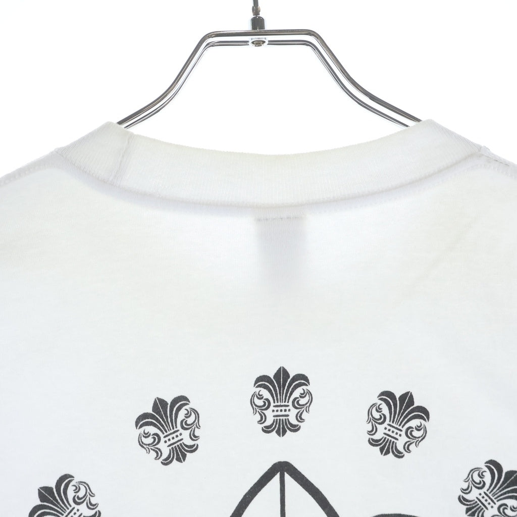 CHROME HEARTS(クロムハーツ) OLD S/S オールド BSフレアプリント 半袖Tシャツカットソー ホワイト
