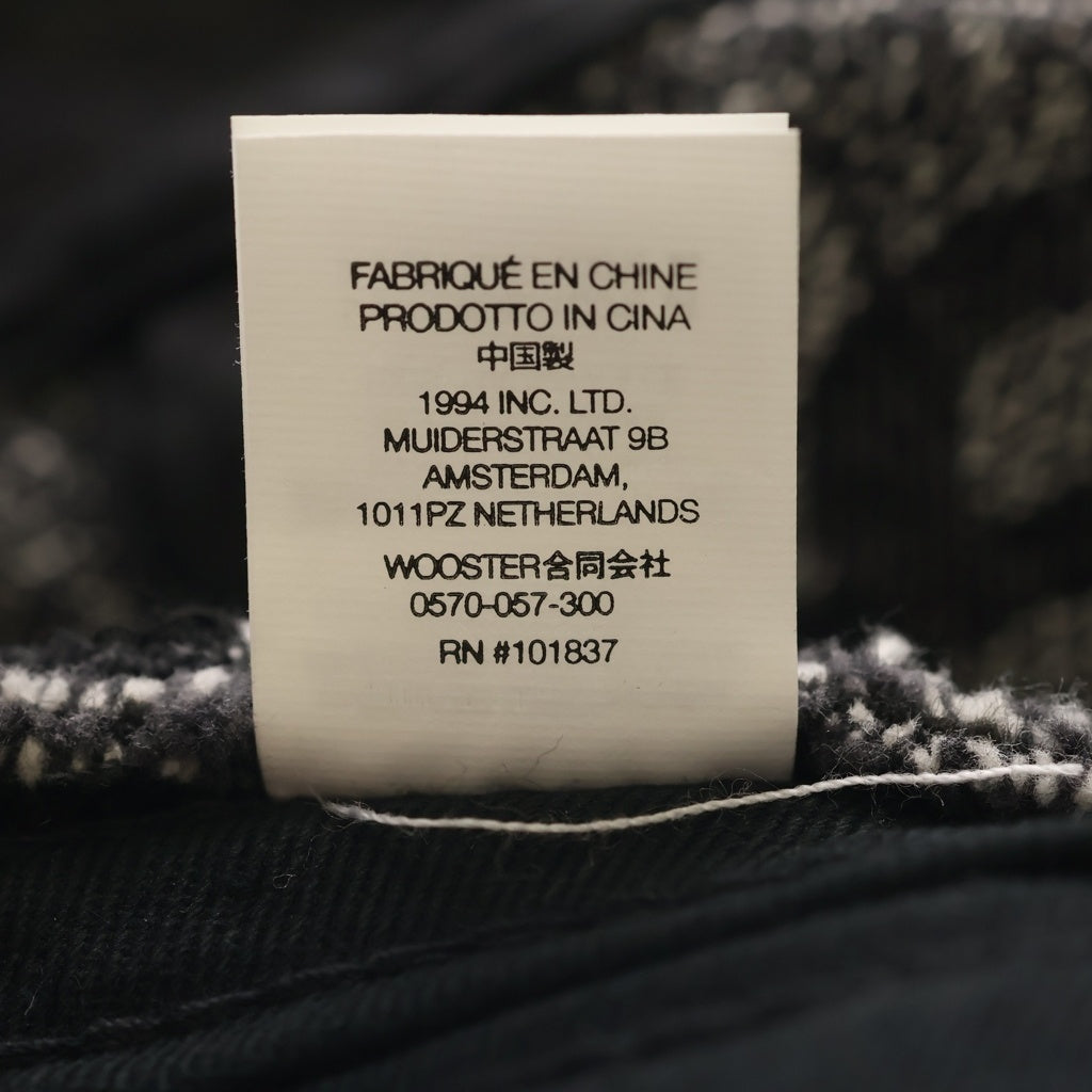 SUPREME(シュプリーム) 22SS Fade Jacquard Denim Crushe フェードジャガード デニムバケットハット 帽子 ブラック