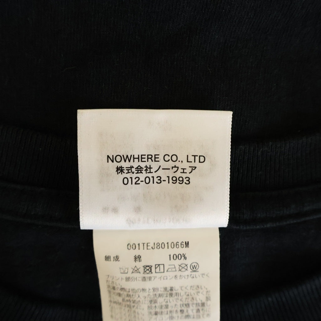 A BATHING APE(アベイシングエイプ) CRYSTAL STONE BAPE LOGO TEE クリスタル ストーン ロゴプリント 半袖Tシャツ カットソー ブラック