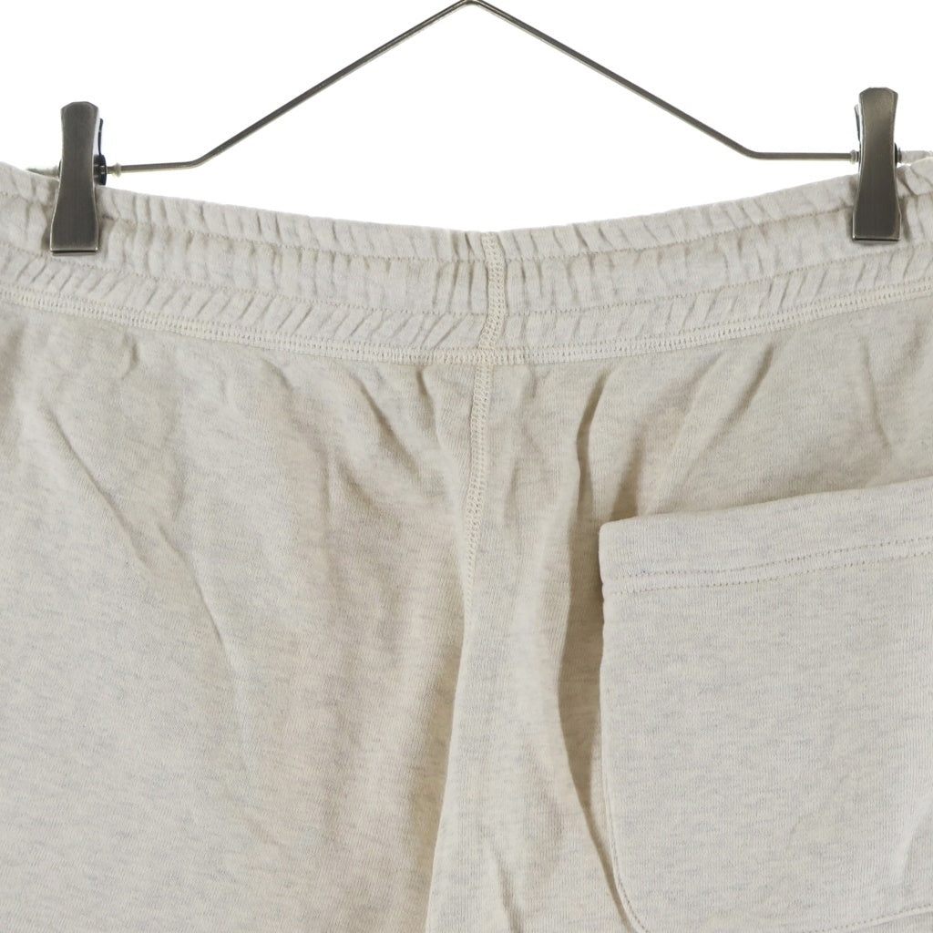 SAINT MICHAEL(セントマイケル) 24SS SAINT SHORTS セイントロゴデザイン ドローストリング ショートスウェットパンツ ベージュ SM-YS8-0000-047
