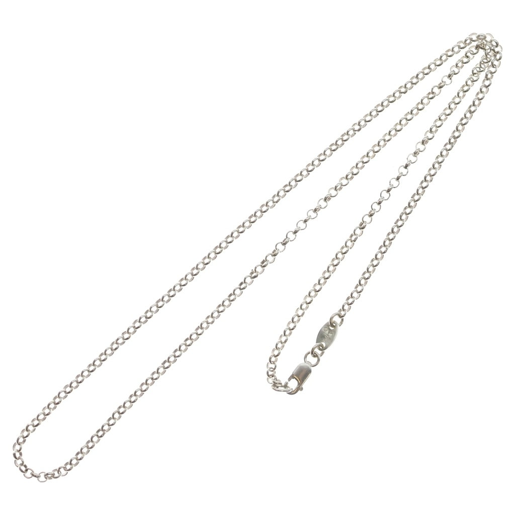 CHROME HEARTS(クロムハーツ) NECKCHAIN R18 ロールチェーンネックレス 18inch シルバー BCA083