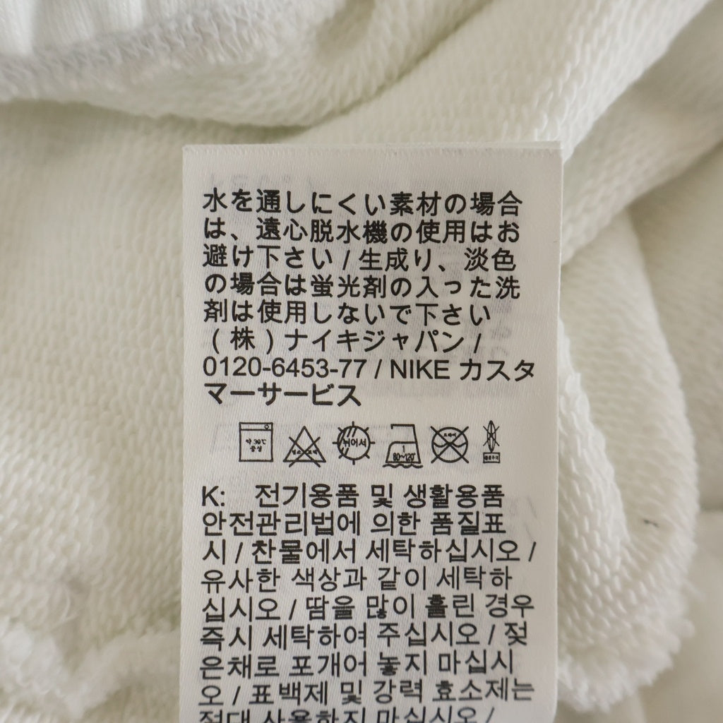 NIKE(ナイキ) ×SAINT Mxxxxxx M J SM FLC PANT セントマイケル ロゴデザイン スウェットパンツ ホワイト FV4720-100