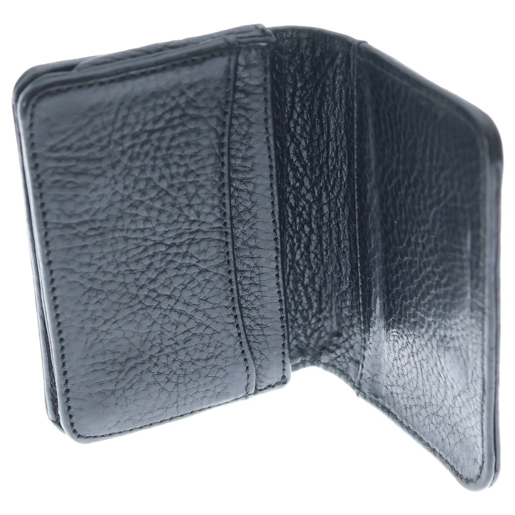 CHROME HEARTS(クロムハーツ) CRD CSE3PKTWDV1 アーチロゴプレート3ポケット レザーカードケース ブラック