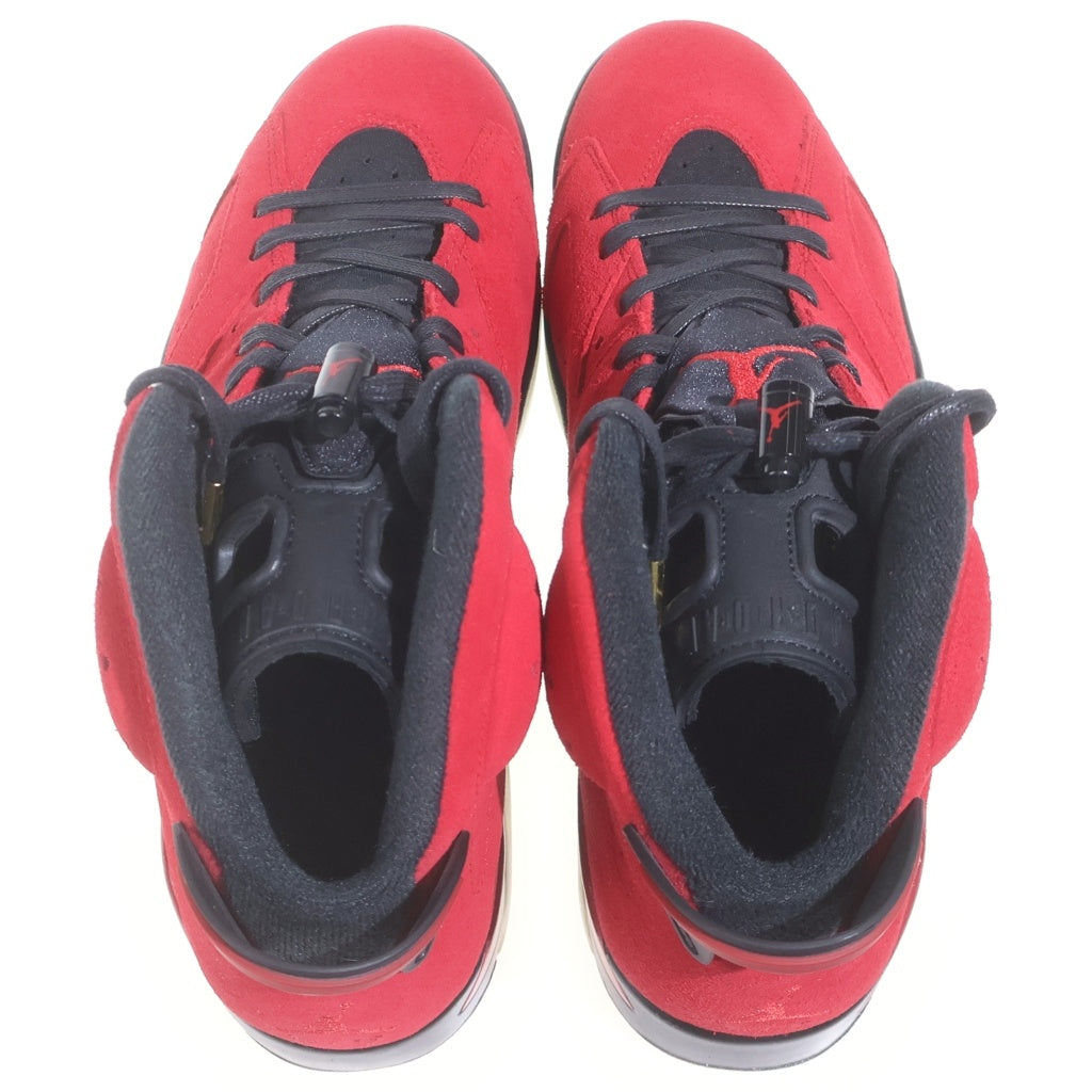 NIKE(ナイキ) AIR JORDAN 6 RETRO TORO BRAVO エアジョーダン 6 レトロ トロ ブラボー ハイカットスニーカー レッド/ブラック US10.5/28.5cm CT8529-600
