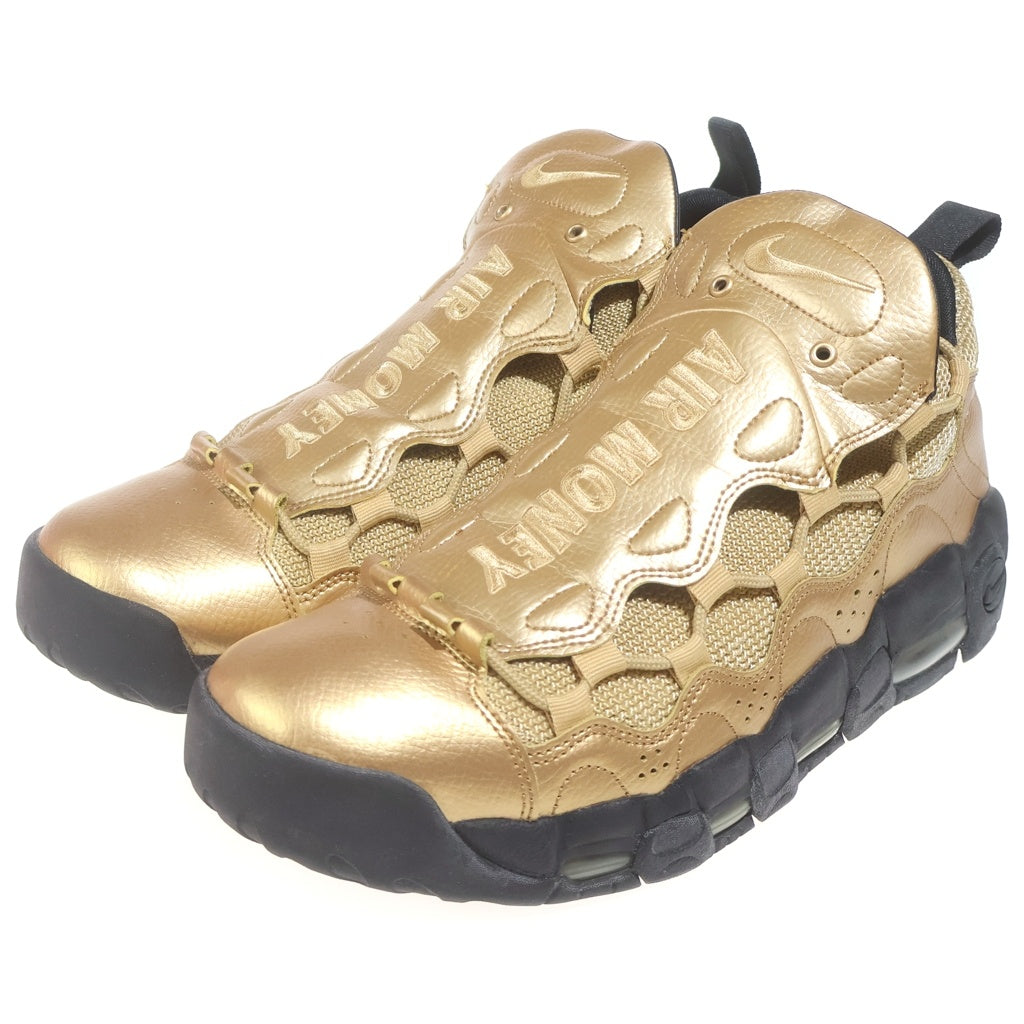 NIKE(ナイキ) AIR MORE MONEY Metallic Gold エアモアマネー メタリックゴールド ゴールド US10.5/28.5 AJ2998-700