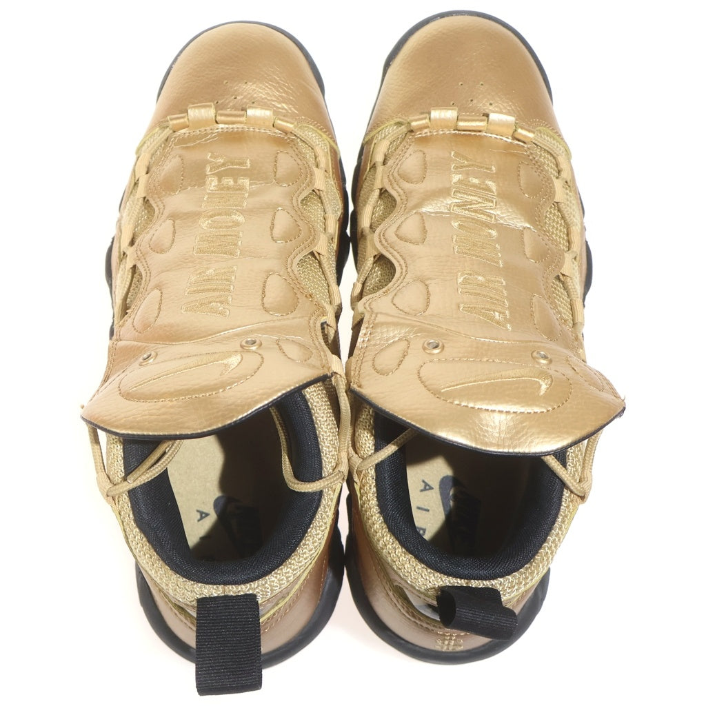 NIKE(ナイキ) AIR MORE MONEY Metallic Gold エアモアマネー メタリックゴールド ゴールド US10.5/28.5 AJ2998-700