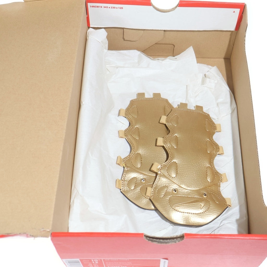 NIKE(ナイキ) AIR MORE MONEY Metallic Gold エアモアマネー メタリックゴールド ゴールド US10.5/28.5 AJ2998-700