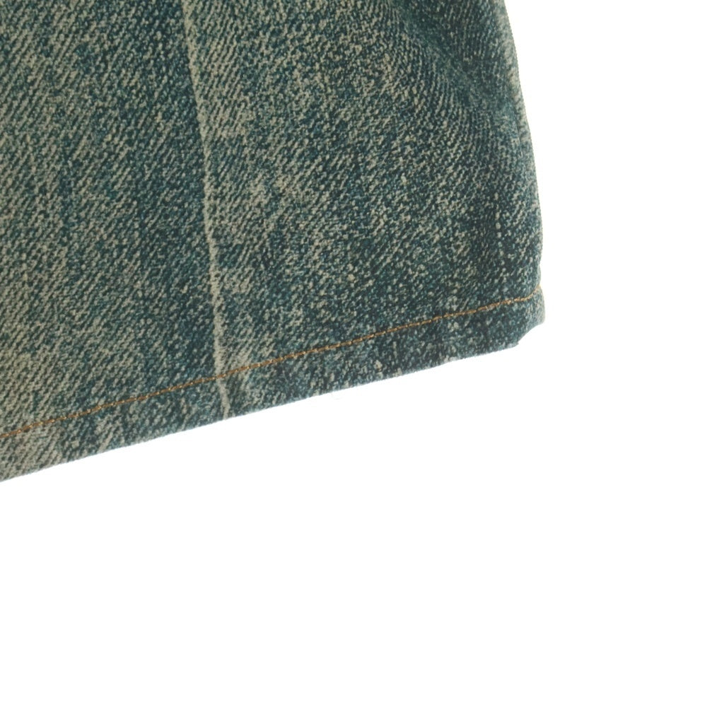 Acne Studios(アクネ ストゥディオズ) Denim shorts - loose fit トロンプルイユ ハーフデニムパンツ ショーツ インディゴ BE0179