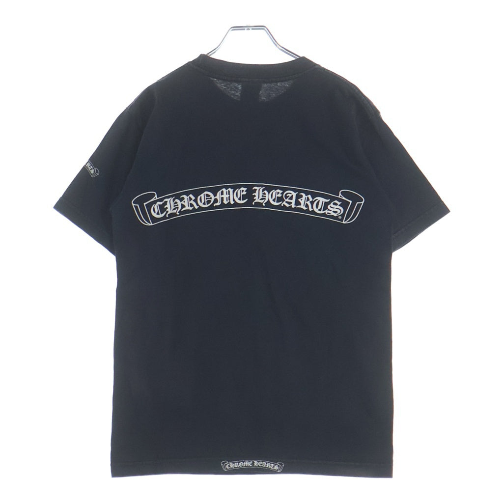 CHROME HEARTS(クロムハーツ) OLD VINE DAGGER LOGO S/S TEE オールド ヴァインダガーロゴプリント Tシャツカットソー ホワイト